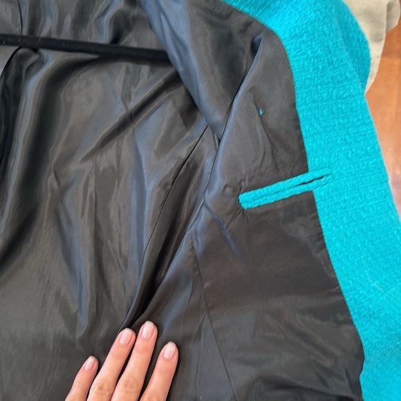 Zara tailored double breasted tweed blazer - Picture 6 of 8